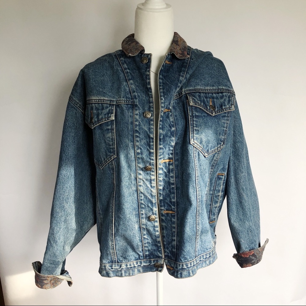 Vintage 90s Oversized Denim Jacket